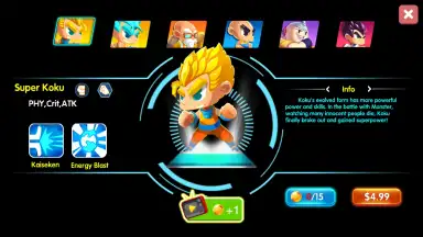 Dragon Z Quest Action RPG скриншот 8