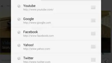 Du Browser for Tablet скриншот 4