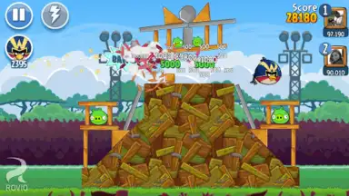 Angry Birds Friends скриншот 2