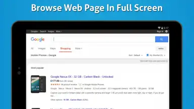 4G-браузер скриншот 3