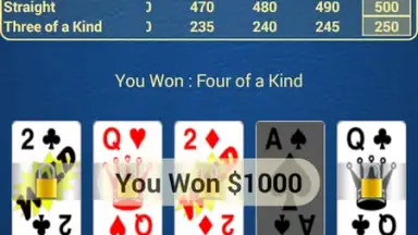 Prime Video Poker скриншот 1