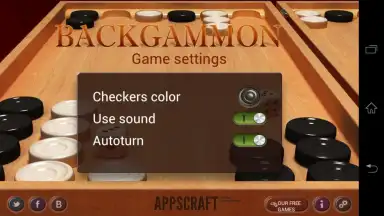 Backgammon скриншот 1