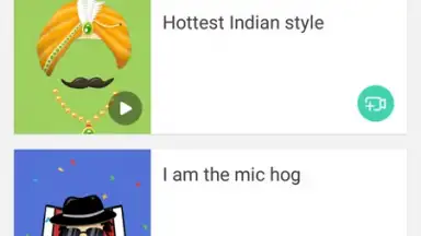 BiuBiu-Selfie Sticker Video скриншот 6