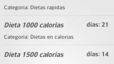 Diets for losing weight скриншот 3