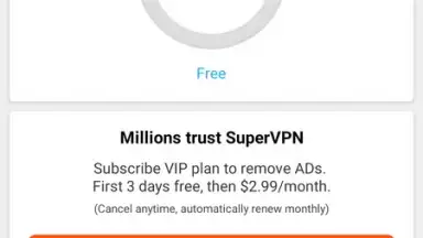 SuperVPN Fast VPN Client скриншот 4