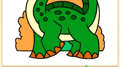 Dino Coloring Game скриншот 2