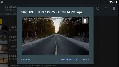 Droid Dashcam - Driving video recorder скриншот 6