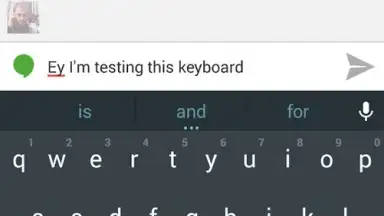 Android L Keyboard скриншот 1