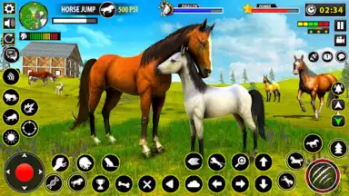 Wild Horse Family Simulator скриншот 4