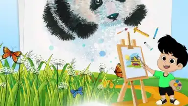 Panda Coloring Book скриншот 9