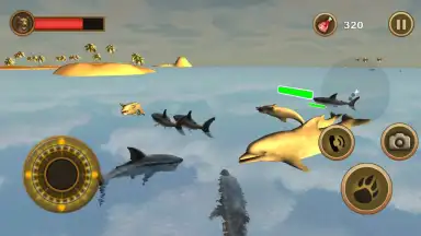 Great White Shark Survival скриншот 1