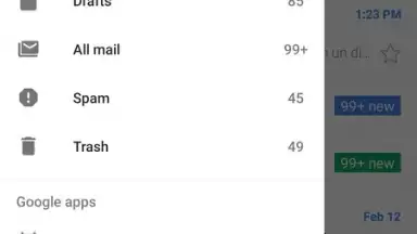 Gmail GO скриншот 6