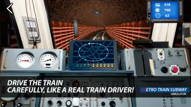 Train driving simulator скриншот 1
