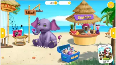 Jungle Animal Hair Salon 2 скриншот 8