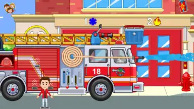 My Town : Firestation Free скриншот 6