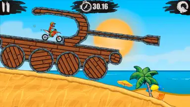 Moto X3M Bike Race Game скриншот 7