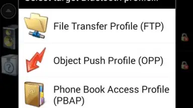 Bluetooth File Transfer скриншот 2
