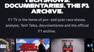 F1 TV скриншот 2