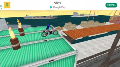 Bike Stunt Ramp Race 3D скриншот 6
