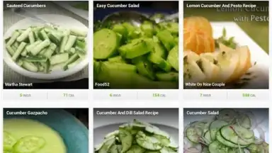 Recipes & Nutrition скриншот 7