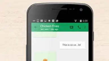 Chicken Fries Keyboard скриншот 3