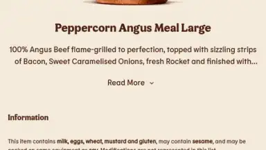 Burger King App: Food & Drink скриншот 17