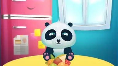 Pu - Cute giant panda bear скриншот 3