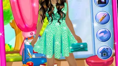 Princess School Dressup скриншот 1
