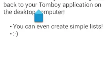 Tomdroid скриншот 6