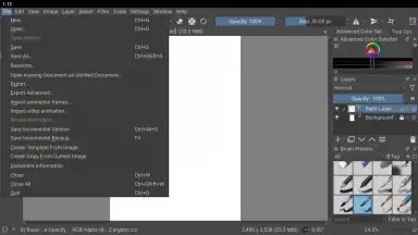 Krita скриншот 9