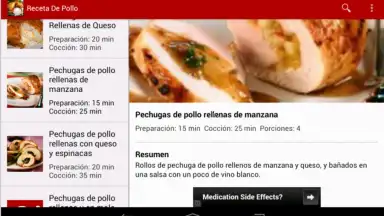 Receta De Pollo скриншот 2
