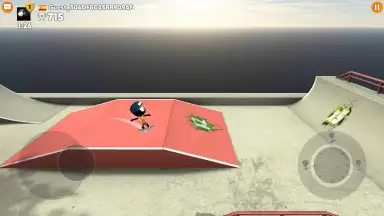 Stickman Skate Battle скриншот 2