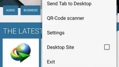 Cliqz Browser скриншот 5