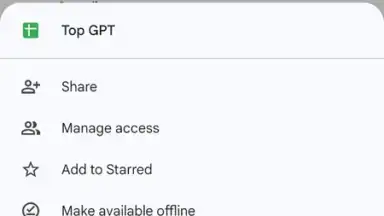 Google Drive скриншот 2