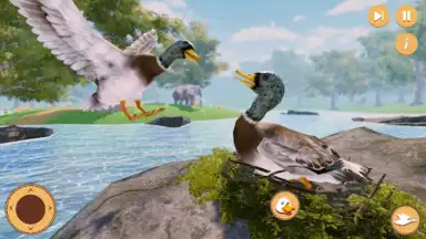 Duck Family Life Simulator 3D скриншот 1