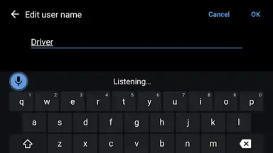 Google Automotive Keyboard скриншот 1
