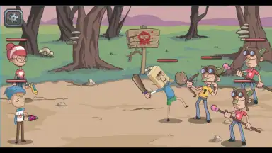 Backyard Heroes RPG скриншот 2