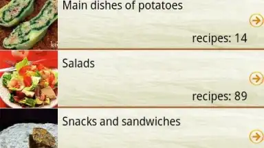 Delicious recipes скриншот 3