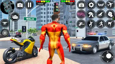 Rope Hero: Speed Hero Games скриншот 3
