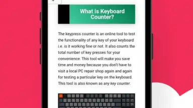 Keyboard Counter скриншот 3