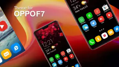 Oppo F7 Launcher - Themes and Wallpapers скриншот 5