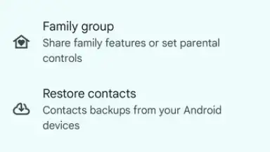 Google Contacts скриншот 6