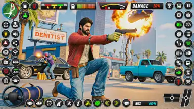 Gangster Crime Wars Mafia 3D скриншот 2