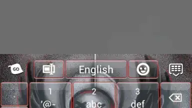 Emo Angel Keyboard скриншот 1