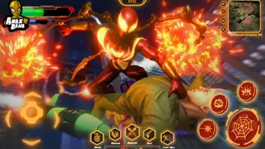 Iron Super Hero - Spider Games скриншот 1