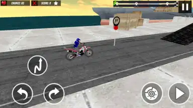 Bike Stunt Ramp Race 3D скриншот 2