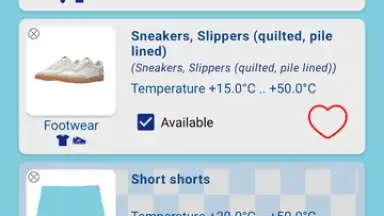 Weather and Wardrobe Assistant скриншот 9