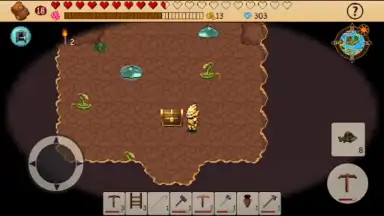 Survival RPG: Open World Pixel скриншот 2