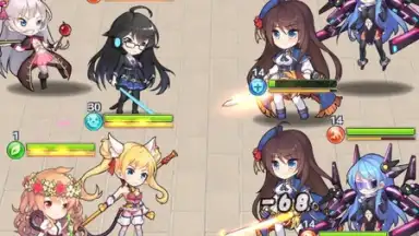 Girls X Battle 2 скриншот 5