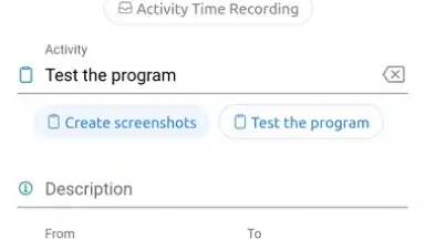 aTimeRecording - Online Time Tracking скриншот 6